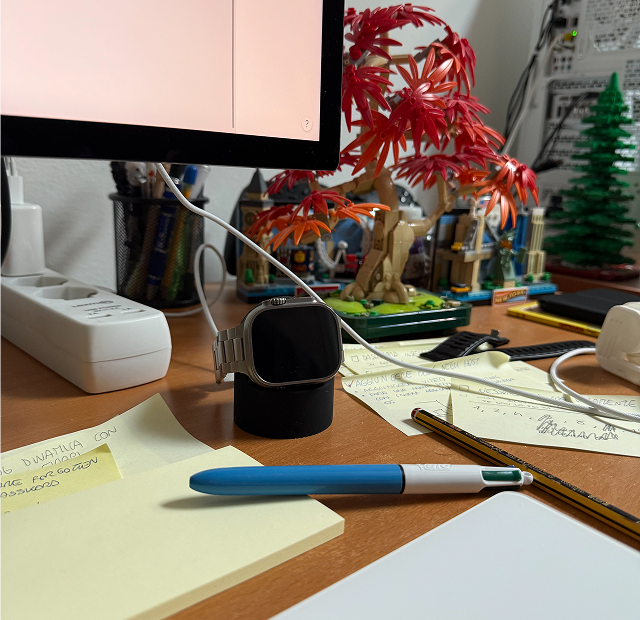 A detail of my desk setup